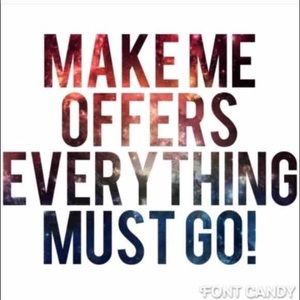 ACCEPTING ALL REASONABLE OFFERS